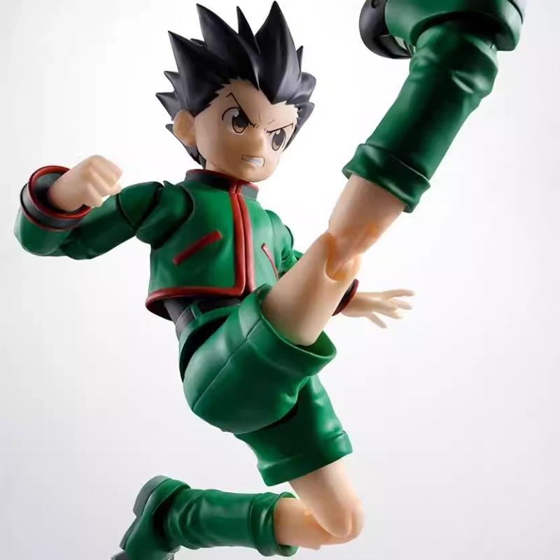 Hunter X Hunter Shfiguarts Action Figure Gon Freecss Killua Zoldyck Collectible Figurine Desktop Decoration Gift For Anime Fans