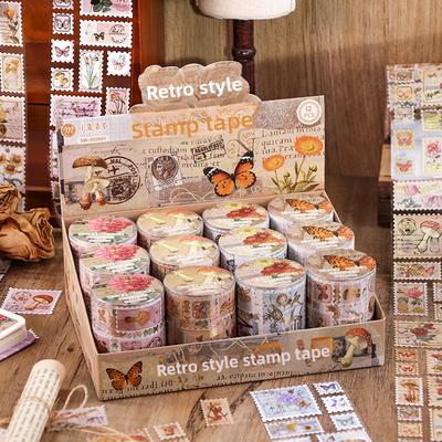 Wheat Youth Retro Style Stamp Tape