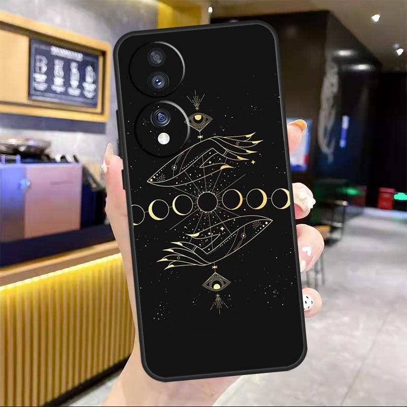 Fortune Telling Moon Stars Hands Art For Honor Magic 7 Lite 5 6 8 Pro Case For Honor Win RT X9c X9a X9b X8b X8c 200 400 50 70 90