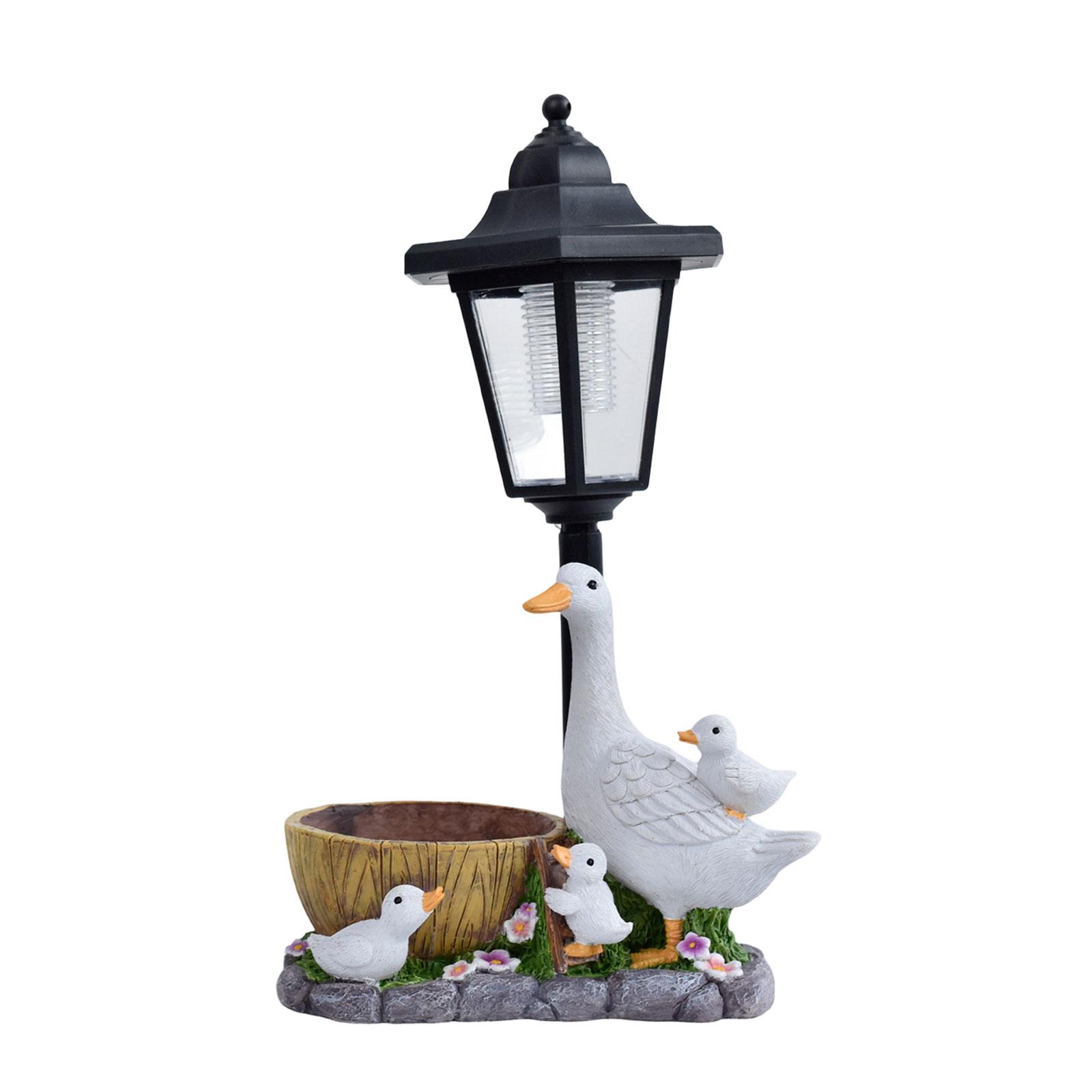 Садовые статуи с солнечным цветочным горшком Наружное украшение