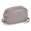 2025 Women's Soft Leather Three-Layer Shoulder Crossbody Bag - New Fashion Style for Mothers