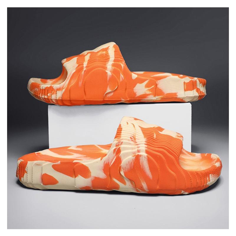 Summer Fashion Camouflage Thick Sole Slide Sandals For Men Women Large Size Casual Home Slippers