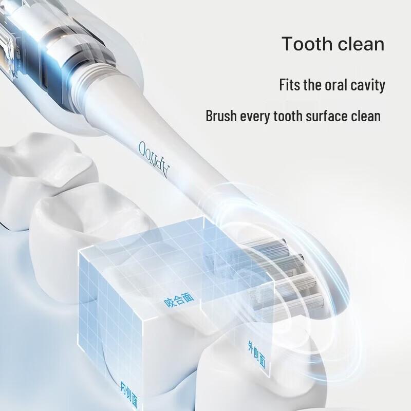 ApiYoo P7 TB-1 Sonic Electric Toothbrush CN plug (adapter included)