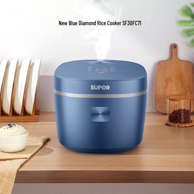 SUPOR 5L Smart Rice Cooker with Non-stick Pot CN plug (adapter included)