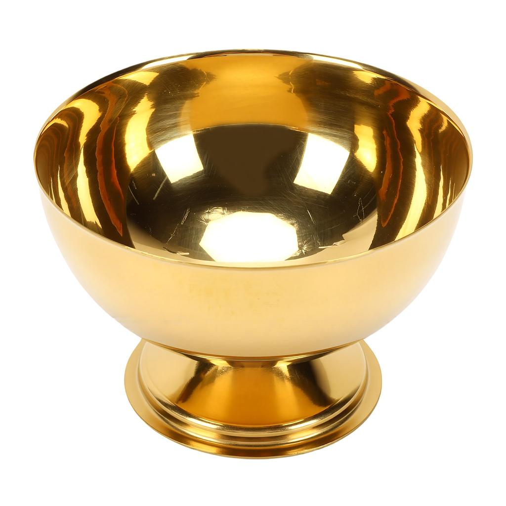 Stainless Steel Ice Cream Cup Dessert Bowl with Fork for Fruit Ice Cream Pudding Sauce Medium