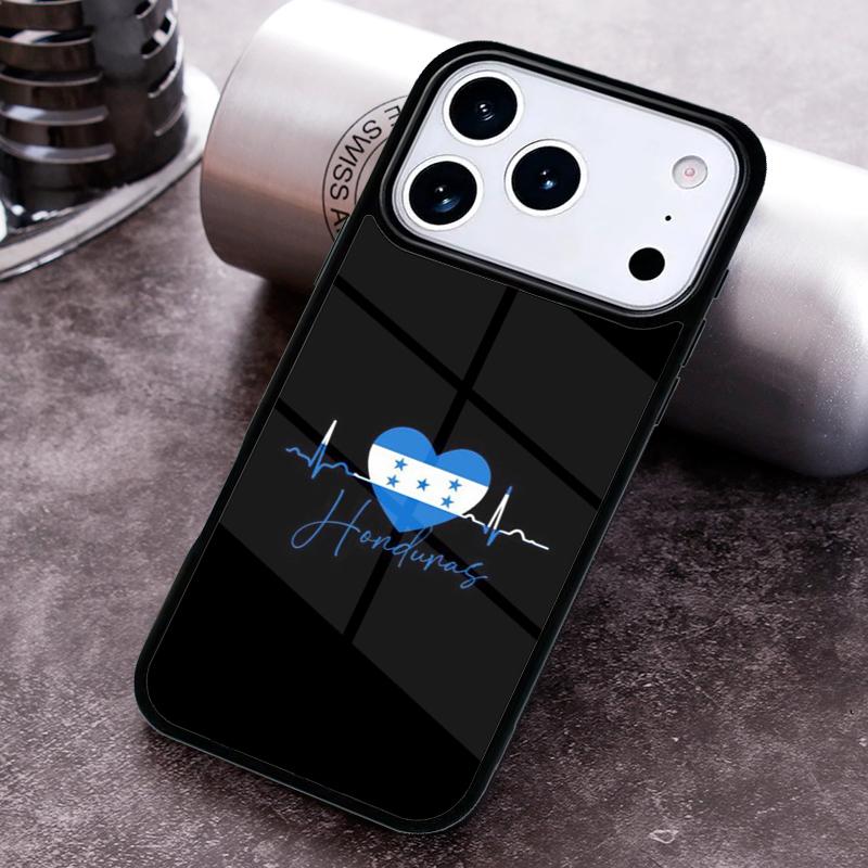 National Flag of Honduras Flag Phone Case for iPhone 17 16 15 Pro Max Air 14 13 12 11 Plus Shockproof Capa Cover