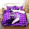 Anime Stolas Helluva Hazbin Hotels Boss Bettwäsche Set Jungen Mädchen Twin Queen-Size Bettbezug Kissenbezug Bett Kinder Erwachsene