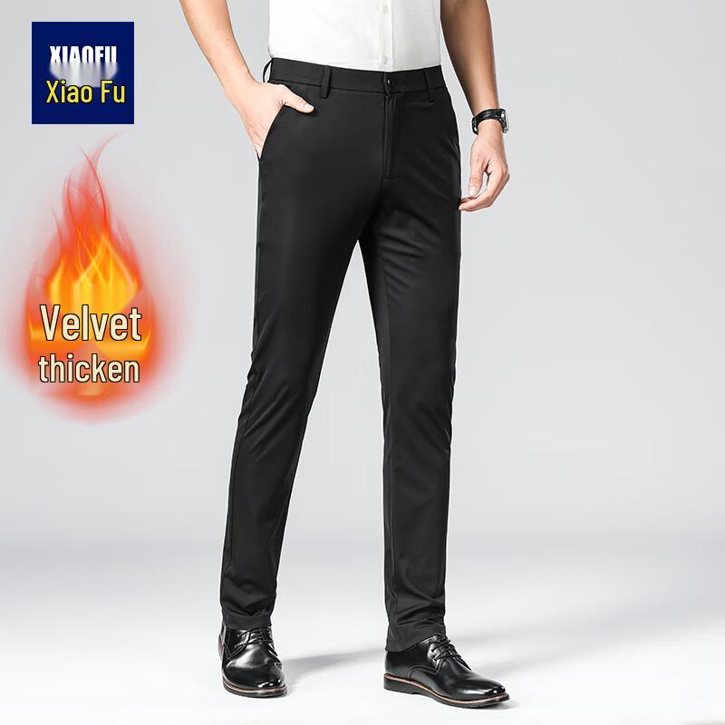 Men s Business Casual Straight Suit Pants 29
