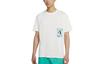 T Shirts Men's White Crew Neck Moderate Straight Fit DJ1577-901