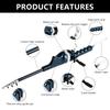 New Portable Telescopic Fly Rod & Reel, Compact Folding Fishing Rod for Outdoor Adventures – Mini Travel Fishing Gear
