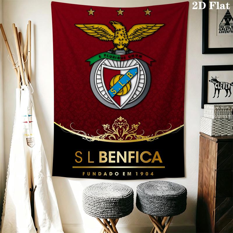 Cozy Benfica FC style Pattern Home Decor Tapestry, Wall Hanging, Decorative RV Wall Cloth.XGT0914500