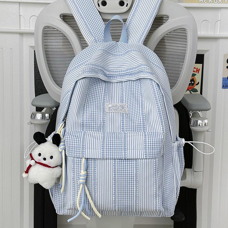 Schoolbag New College Style Female Student School Bag Junior High School College Student Casual Backpack Fashion Versatile Large Capacity Backpack