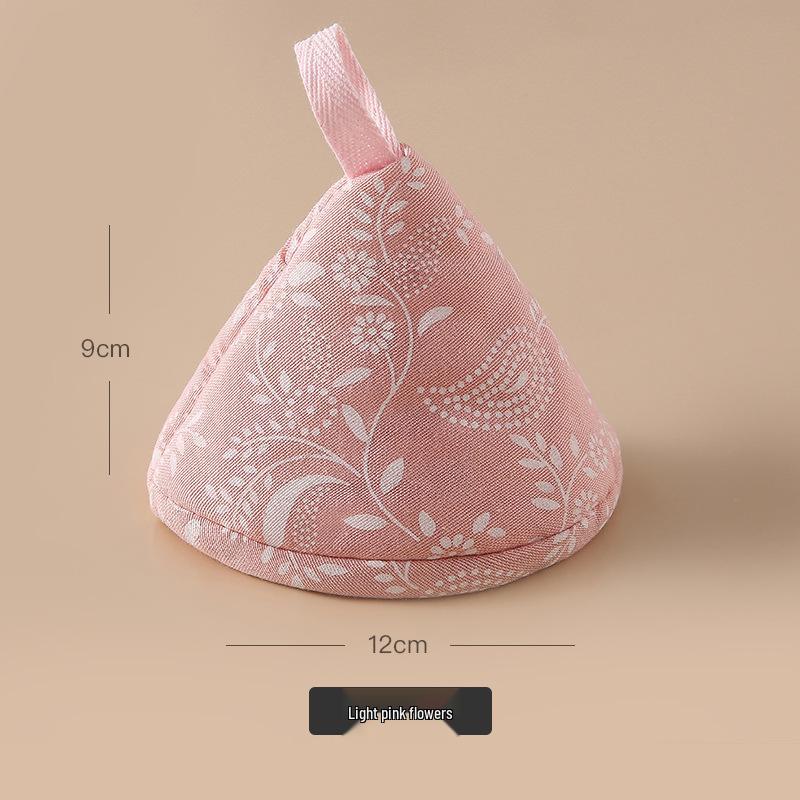 

Японский стеганый льняной набор для защиты от ожогов: накладка на ручку кастрюли и крышку