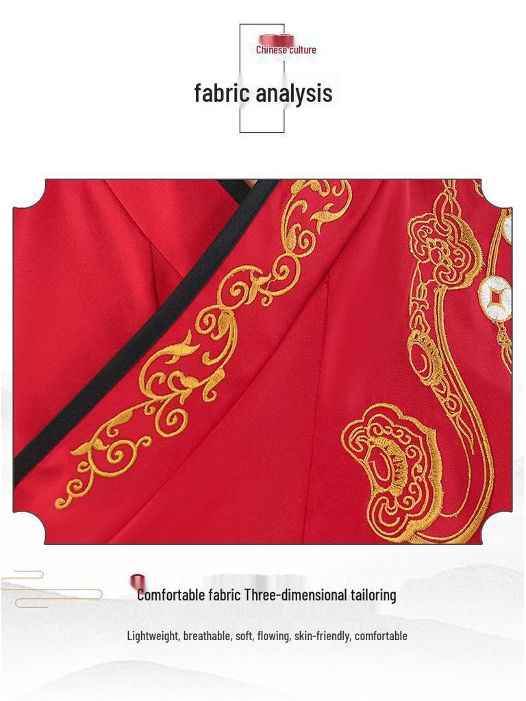 Children's Hua Mulan Hanfu Costume for Boys and Girls - Chinese Style Choir and School Uniform
