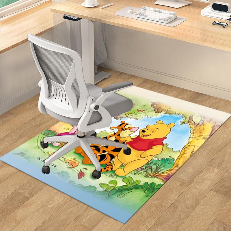 Winnie Pooh Piglet'S Adventure Carpet For Playroom Bedroom Living Room Sofa Home Decorkids Game Area Rug Nonslip Floor Mat