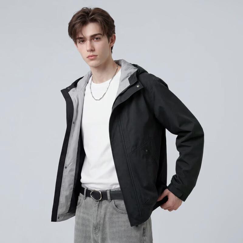 Men s Hooded Spring Autumn Jacket M