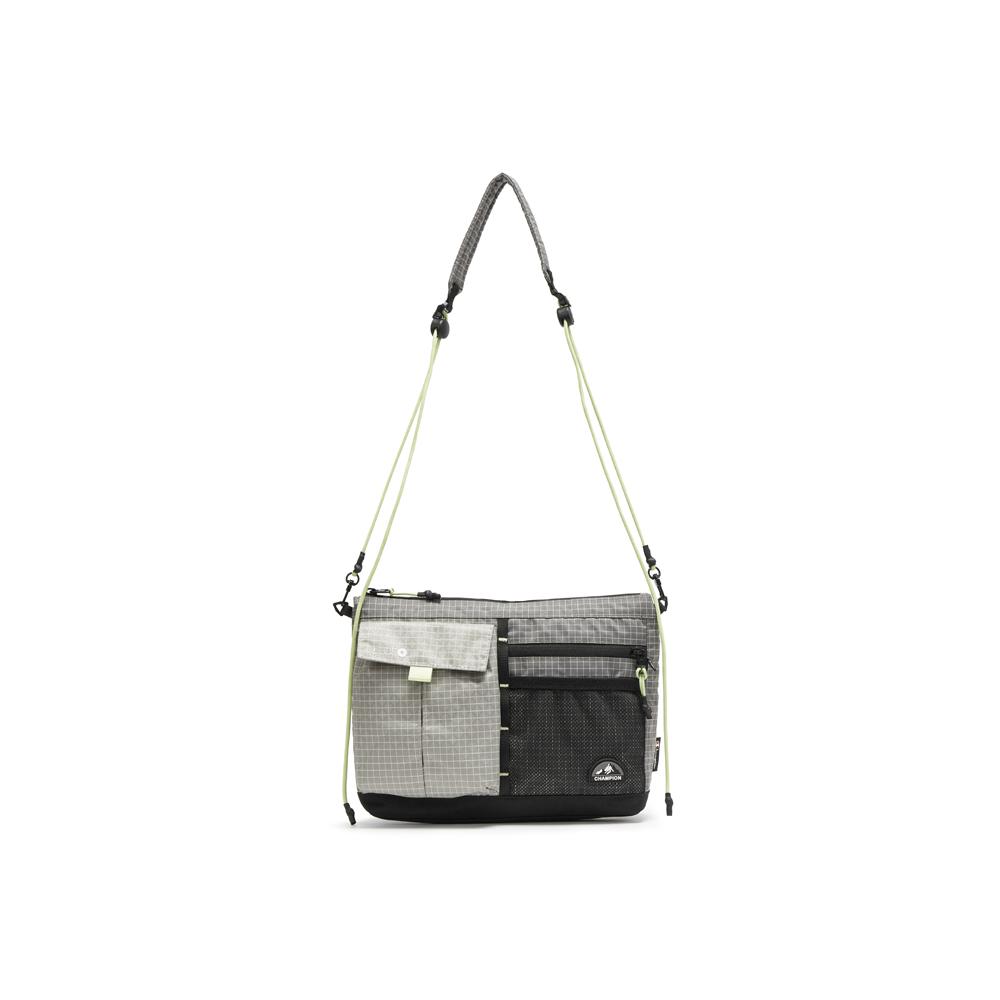 

Champion Multi-Pocket Sacoche SS26 Versatile Trendy Fashion Fabric Crossbody Bag Regular Unisex Couple Style Unisex Bags U6BACPU25 Dark Moss Green