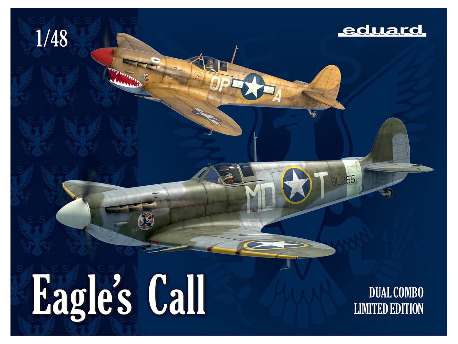 

Пластиковая модель Eduard Dual Combo Limited Edition Spitfire Call EDU11149 1/48 Mk.5b/5c Eagle s