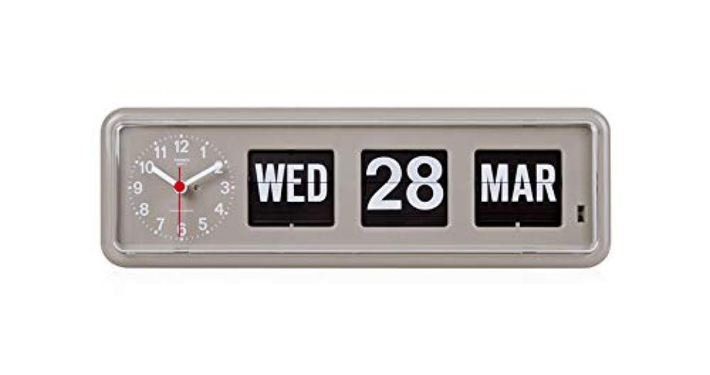 UHR TWEMCO GRAU BQ-38 WAND&TISCH