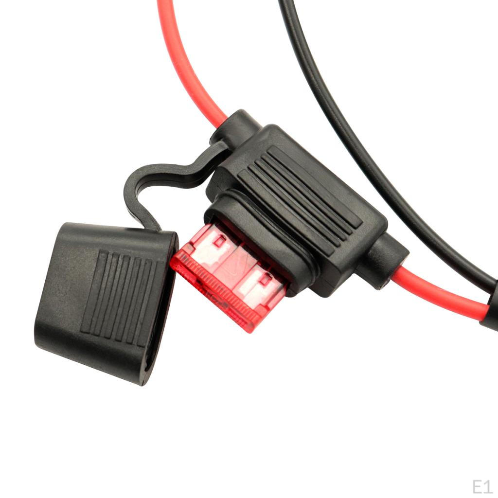 Car 2V-24V USB Charger Socket Panel for Boat / Marine , Red LED Lights