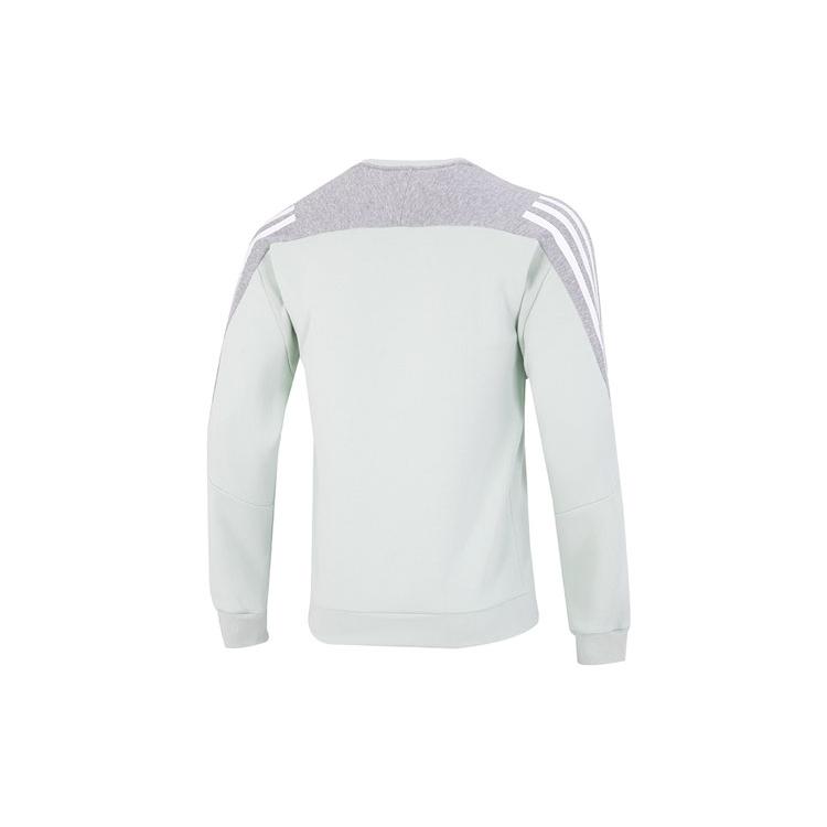 adidas Sweatshirts Men's Light Green Crew Neck Moderate Regular HK4564
