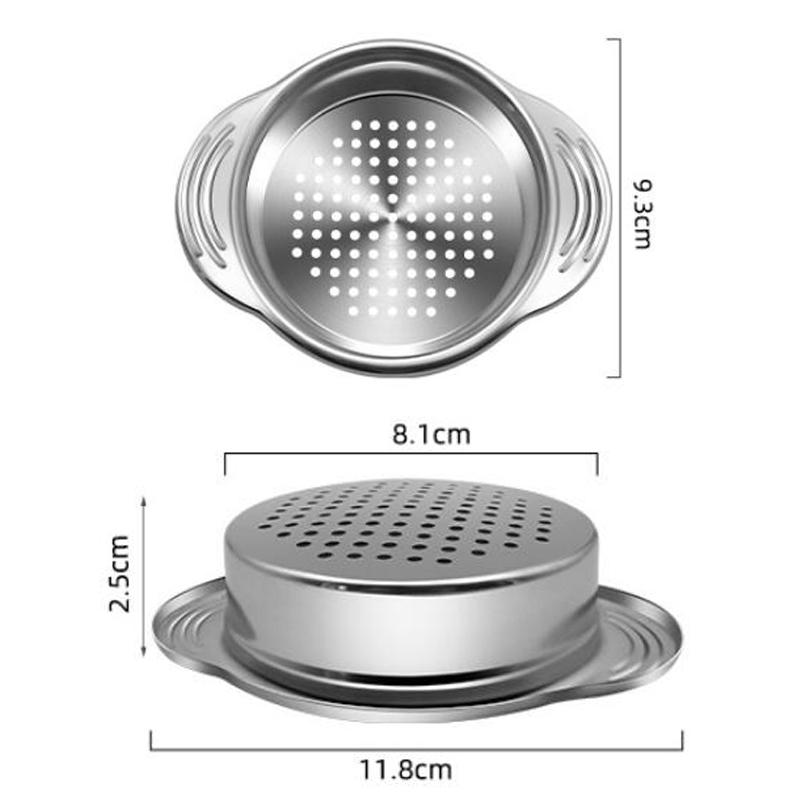 Stainless Steel Tuna Can Strainer Food Can Strainer Tuna Can Strainer Press Canning Colander Can Filter For Canned Vegetable Bea