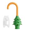 Security Key Card Silicone Door Stopper Christmas Tree Shape Baby Safety Anti-Pinch Design Door Guard