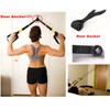 Training Exercise Pilates Latex Tube Resistance Bands Home Fitness Elastic Band Over Door Anchor