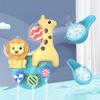 1 Set Of Bath Toys Cartoon Animal Playing Water Bathroom Toys For Kids