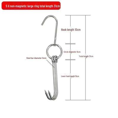 Stainless Steel Roast Duck/Goose Hanging Hooks