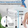 Folding Shower Chair Wall Mounted Bathroom Stool Non Slip Shower Bench for Elderly and Pregnant Women