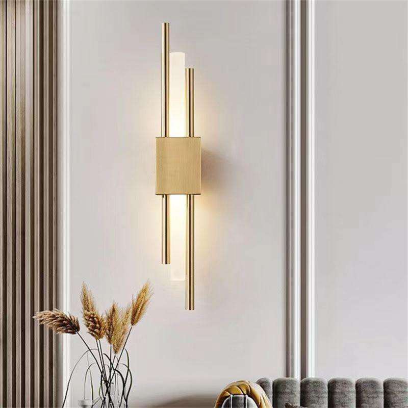 Light Luxury Minimalist Wall Lamp Living Room Bedroom Hotel Bedside Lamp Nordic Style Indoor Lighting Home Decoration Lights