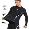 Peak Men's Faux Two-Piece Long Sleeve Swimwear Set