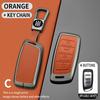 Changan Oshan Cos1° Car Key Case - Metal Shell Full Wrap with Buckle