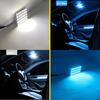 Auto T10 Festoon 5050 6/9/12/15/18/20/24/36/48 SMD Panel light white/ice blue Car LED Reading Dome Trunk lamp bulb 12V Lights Bulbs 7
