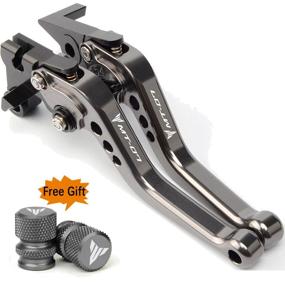 New For Yamaha MT07 MT-07 MT 07 2015-  2022 2023 Accessories Motorcycle CNC Aluminum Brake Clutch Levers MT07 Hand Lever