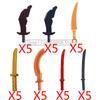 MOC Military Building Blocks Medieval Soldiers Knight Figures Weapons Accessories Witc Hat Helmet Shield Spear DIY Brick Toy T10