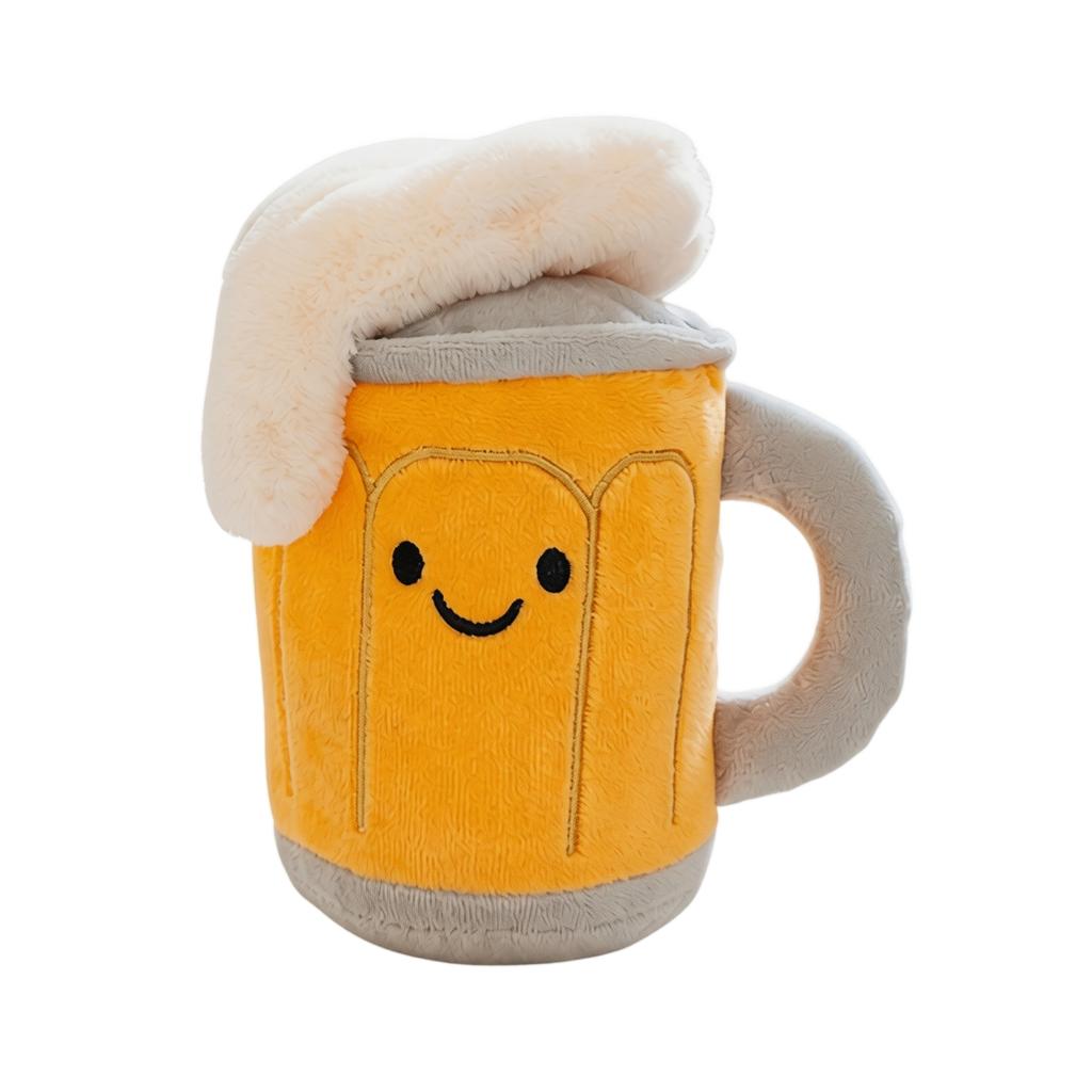 -Themed Plush Toy Soft Stuffed Bottle