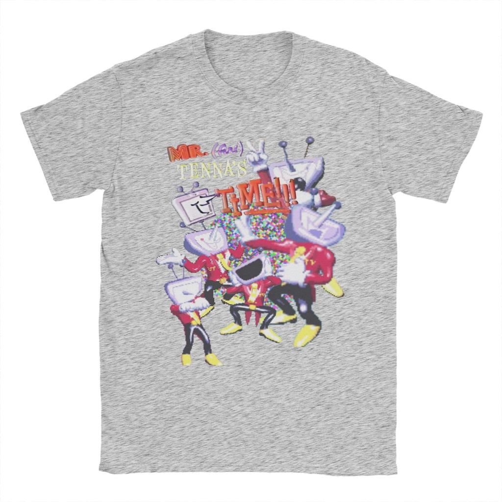 Mr (Ant) Tenna’s TV Time! T Shirt Men Women Deltarune Game T-Shirts Summer O-Neck Novelty Cotton Tee Shirt Oversized Clothing