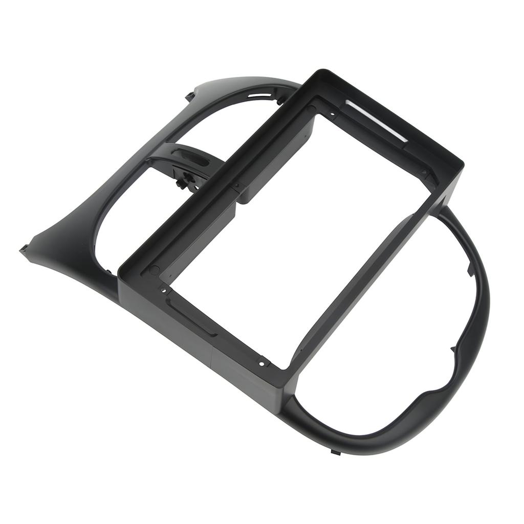 9 Inch Central Control GPS Navigation Panel Trim Dash Board Fascia Bezel Replacement for Peugeot 206 2000‑2008