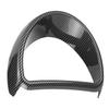 OPPWONG Dashboard Gauge Cover Trim Fits Smart 453 Classic Carbon Fiber Scratch Carbon Fiber Color Fortwo/Fortwo - Style, Protection,