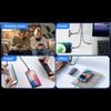 240W Charging Adapter 6 In 1 140W USB Type C Digital Display Fast Charging Station for Mobile Phone Laptop Electronics