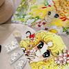 Anime Manga Candy Bathroom Mat Anti-slip Absorb Water Long Strip Cushion Bedroon Mat Welcome Doormat