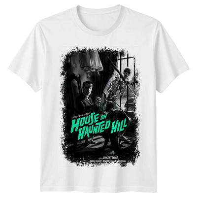House On Haunted Hill (1959) Movie Poster Inspired Unisex T-Shirt Retro Tee