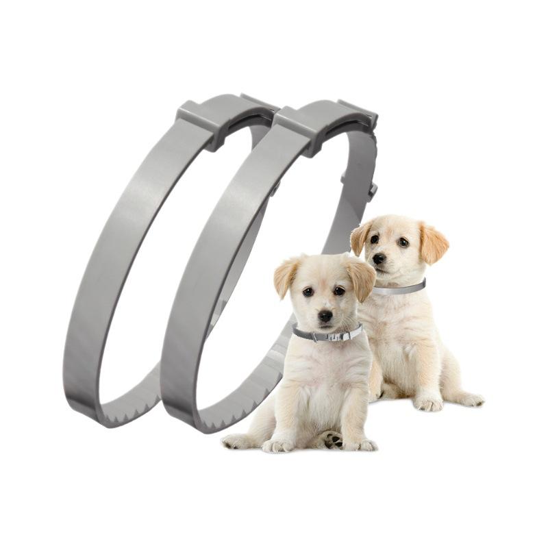 Pet Flea and Tick Collar for Dogs and Cats, Adjustable Pest Control Collar, 8-Month Protection