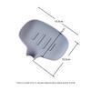 Soap Box Non-slip Bottom Drainage Diversion Port Slope Surface Nail-free Anti-Deform Easy Access Soap Dispenser Bathroom Supply