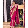 New Launch – Premium Cherry Red Rangoli Silk Saree