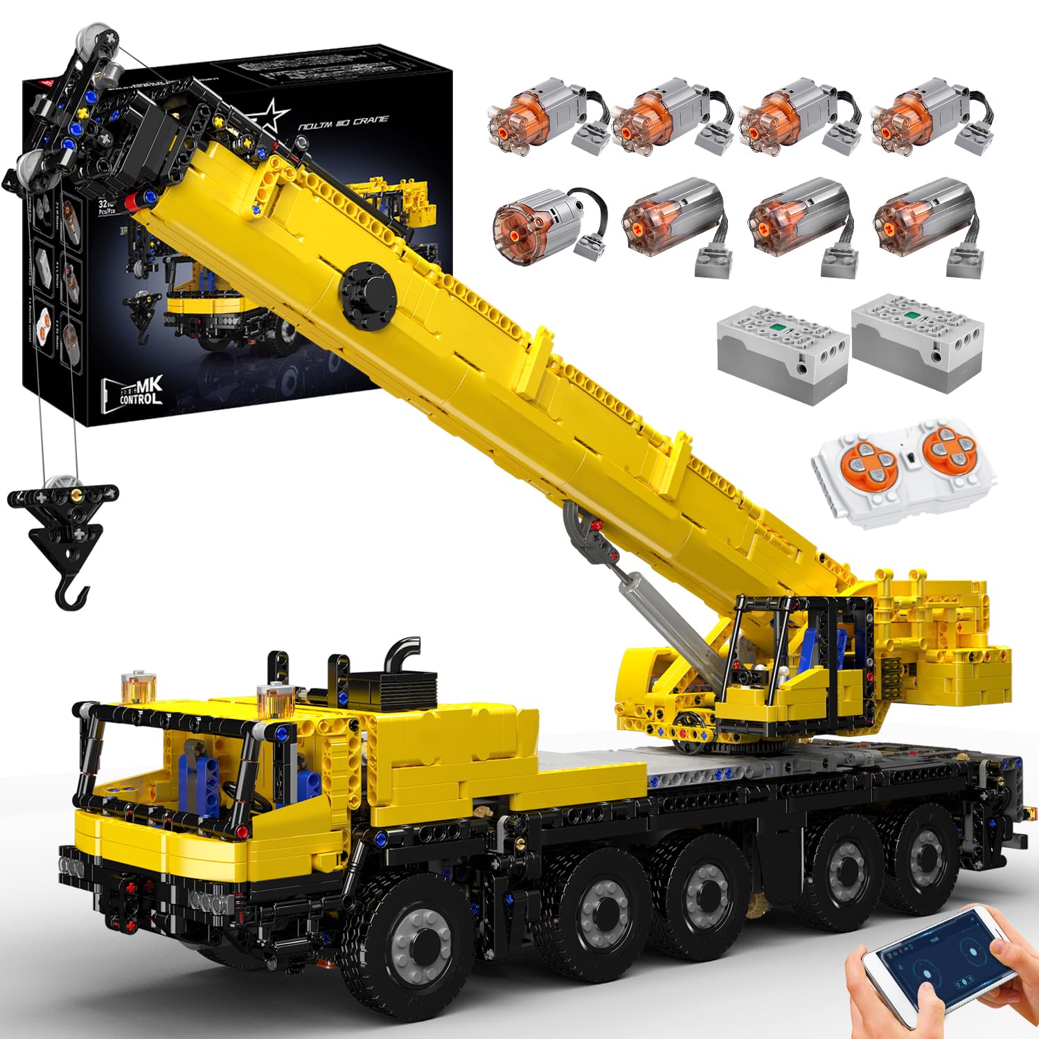 

Mould King 17073 Crank Climberstein Technology