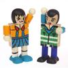 Wooden DIY White Blank Wooden Robot Doll Handicraft Toy Handicraft Toy  Toddlers Child