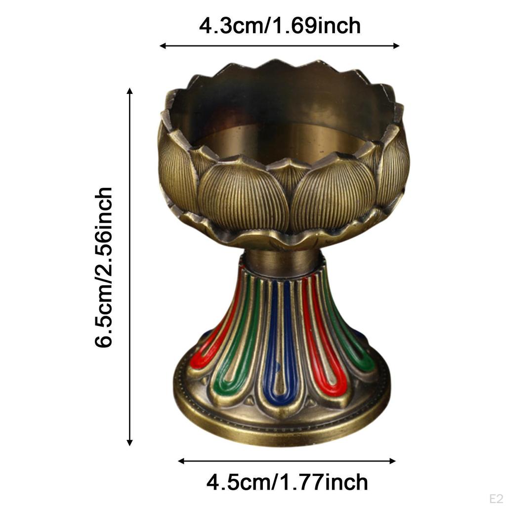 Butter Lamp Holder for Buddhist Altar and Home Decoration